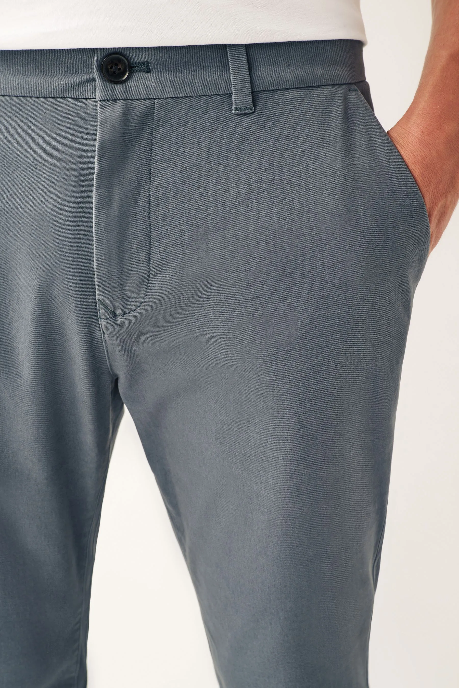 Stretch Chinos Pantaloni Vestibilità slim     
